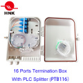 16 puertos de fibra óptica caja de terminación del cable (PTB116)